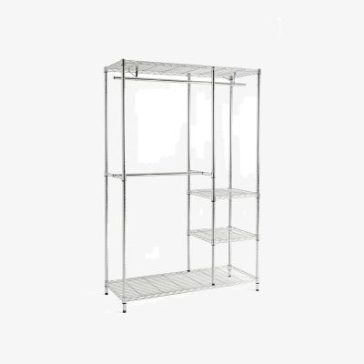 La Redoute Fozzo 2-Rail 4-Shelf Wardrobe Unit