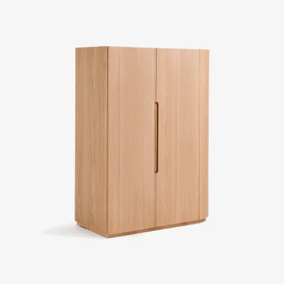 La Redoute Evoria Oak Veneer Round Corner Unit For A Mix and Match Wardrobe