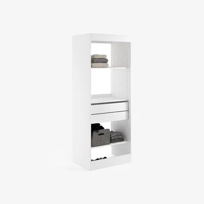 La Redoute Build 3-Shelf and 2-Drawer Wardrobe Module