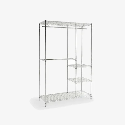 La Redoute Fozzo 2-Rail 4-Shelf Wardrobe Unit