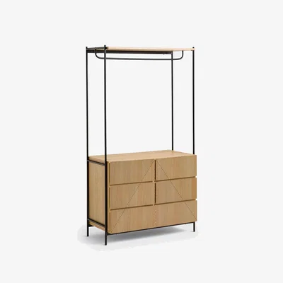 La Redoute Signatures Lodge Wardrobe Module with Hanging Rail and 5 Drawers