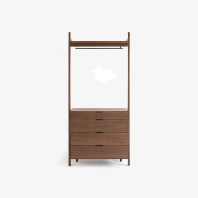La Redoute Rory Walnut Wardrobe Drawer Dressing Room Unit