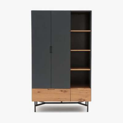 La Redoute LORA Double Wardrobe with Shelves