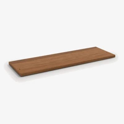 La Redoute Johanez Wardrobe Shelf L110cm with Walnut Veneer