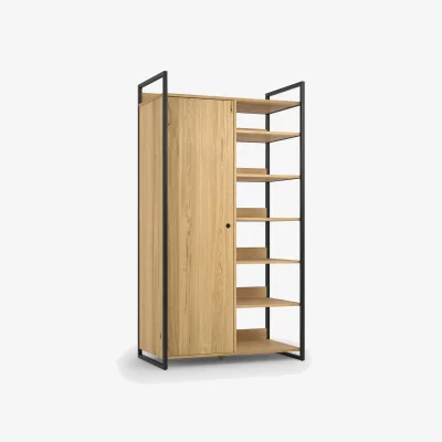 La Redoute Hiba Modular Wardrobe with 1 Door & 6 Shelves