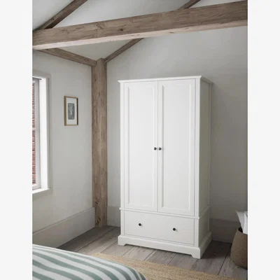 Marks & Spencer M&S Walton Double Wardrobe - White, White