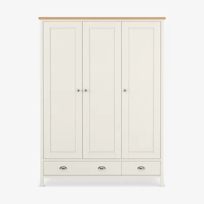 Marks & Spencer M&S Padstow Triple Wardrobe - 1SIZE - Ivory, Ivory