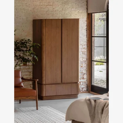 Marks & Spencer Gallery Direct Dempsey 2 Door Wardrobe Brown