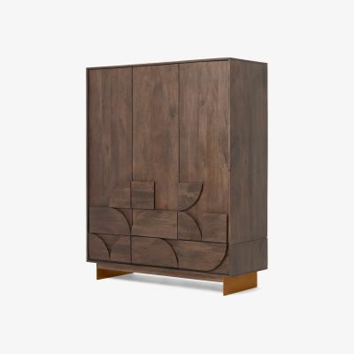 Made.com Keala Triple Wardrobe, Mango Wood