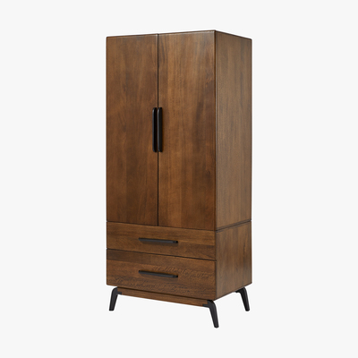 Made.com Lucien 2 Door Wardrobe, Mango Wood