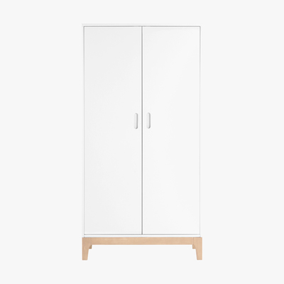 Made.com Linus Wardrobe, Pine and White