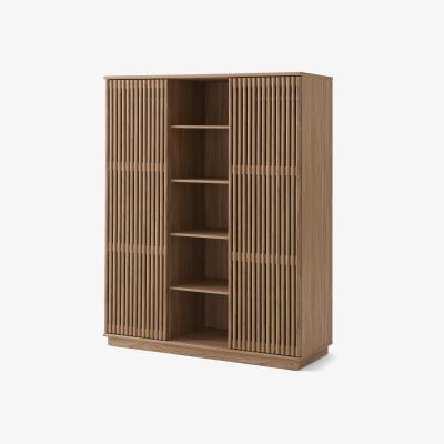 Made.com Tulma Triple Sliding Door Wardrobe, Oak Effect
