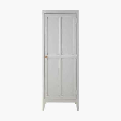 Maisons du Monde Grey Pine 1-Door Wardrobe Sweet