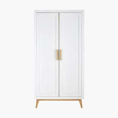 Maisons du Monde White 2-Door Wardrobe April