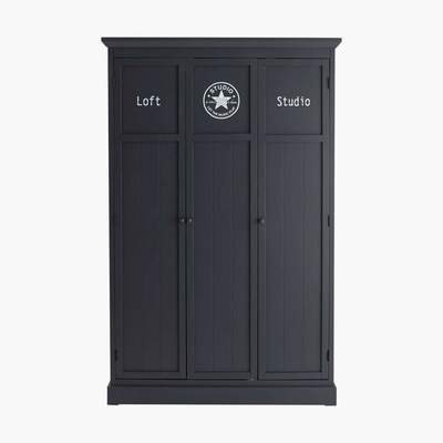Maisons du Monde Grey closet W 125cm Newport