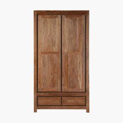 Maisons du Monde Solid Sheesham Wood Closet Stockholm