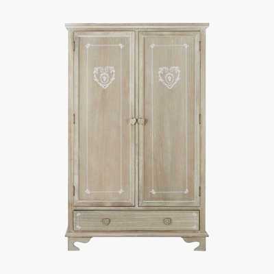 Maisons du Monde Greyed Paulownia Wood Closet Camille