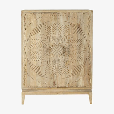 Maisons du Monde Engraved wardrobe with 2 doors