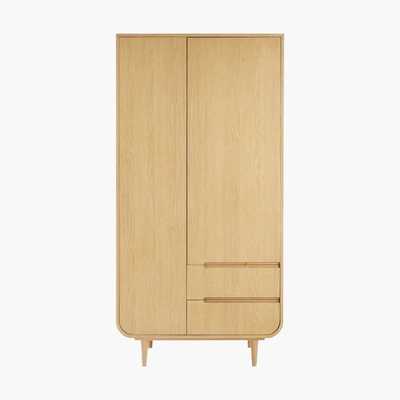 Maisons du Monde 2-Door 2-Drawer Wardrobe Sunberry