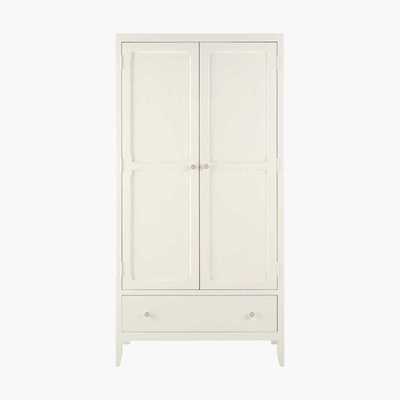 Maisons du Monde Ivory 2-Doors-1-Drawer Wardrobe Alix