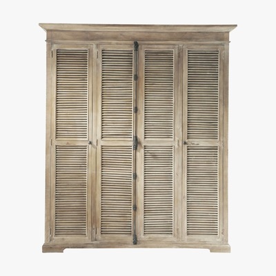 Maisons du Monde Mango and Acacia Closet Persiennes