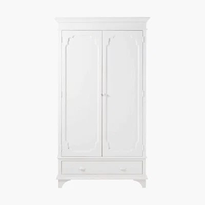 Maisons du Monde Off-White 2-Door Wardrobe Idylle