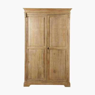Maisons du Monde Mango wood wardrobe Naturaliste