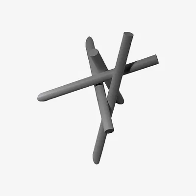 Nordic Nest SMD Design Hayman hanger grey