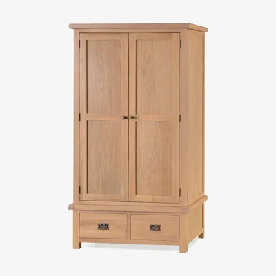 Oak&More Sydney Two Door Two Drawer Wardrobe