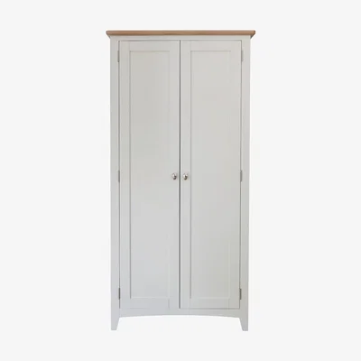 Oak&More Arlia Bedroom 2 Door Full Hanging Wardrobe