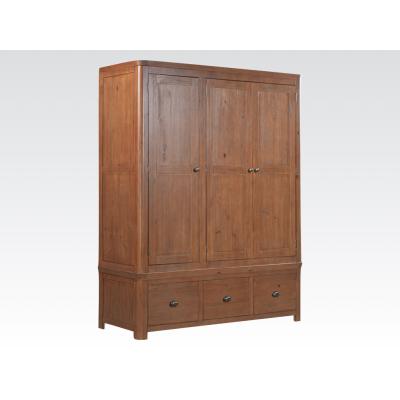 Oak&More Manila Triple Wardrobe