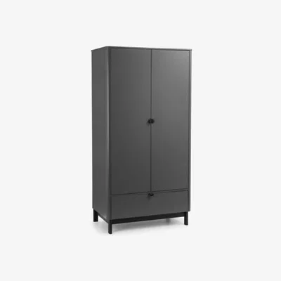 Downtown Julian Bowen Chloe 2 Door 1 Drawer Wardrobe