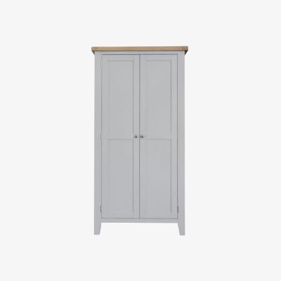Downtown Trentham Grey Full Hanging Wardrobe