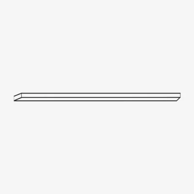 Downtown Wiemann Darwin Wardrobe Cornice - 200cm - With Lights