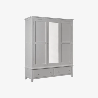 Downtown Cannes Triple Wardrobe - Painted Pebble Grey