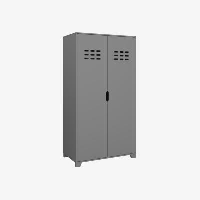 The Range Loke 2-Door Wardrobe - Grey