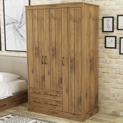 The Range Camford Three Door Two Drawer Wardrobe