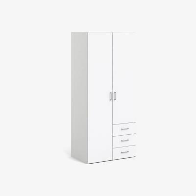 The Range 2-Door 3-Drawer Space Wardrobe