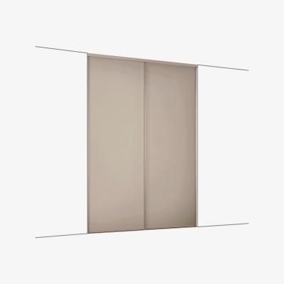 The Range Spacepro 762MM Classic Sliding Door Kit - Stone Grey / 2