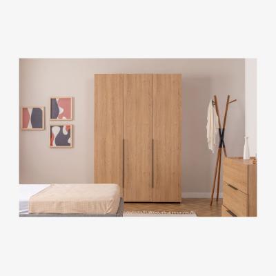 The Range Luke 3 Door Wardrobe - Oak