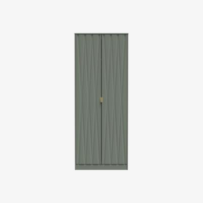 The Range Vegas 2-Door Wardrobe - Grey
