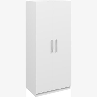The Range Aspen 2 Door Wardrobe Gloss White - White