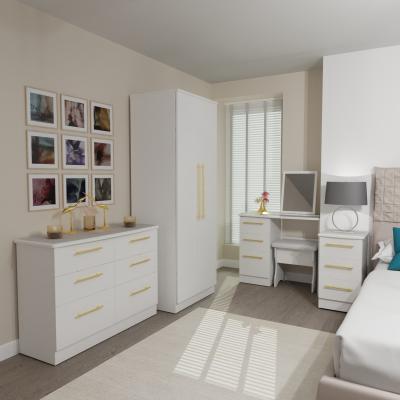 The Range Haworth Ready Assembled Tall Plain Wardrobe - Kashmir Matt
