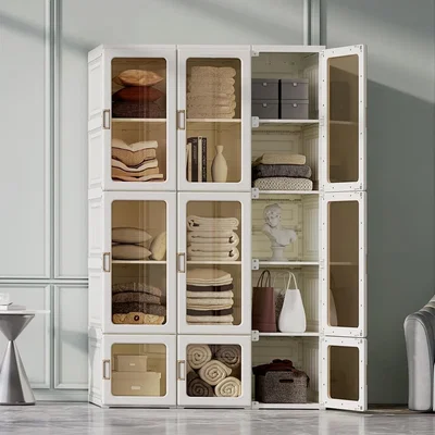The Range Portable 15 Cube Closet - White