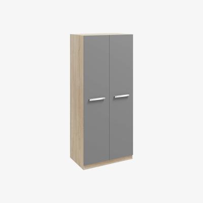 The Range Genoa Wardrobe - Grey/Oak / 2 Door Wardrobe