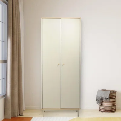 The Range Emilia 2 Door Wardrobe - Cream