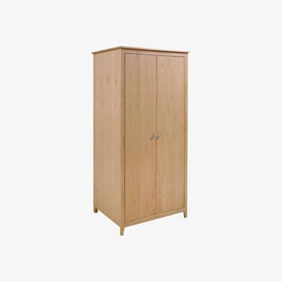 The Range Oslo 2 Door Wardrobe  - Antique Pine