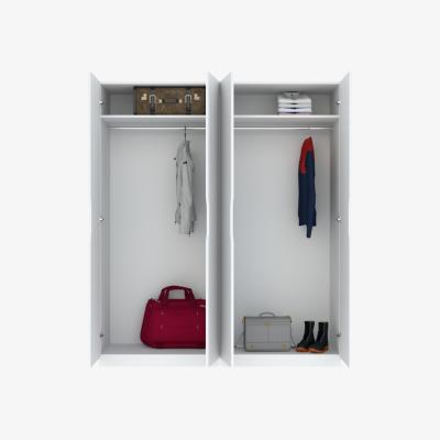 The Range Kelsy 4 Door Wardrobe White - White