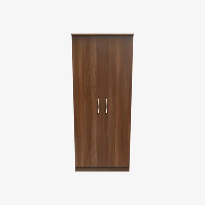 The Range Avon 2ft6in Plain Wardrobe in Noche Walnut - Noche Walnut