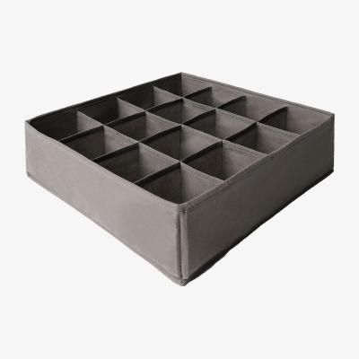 The Range 16 Pocket Wardrobe Storage Divider - Charcoal